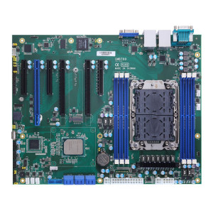 Axiomtek IMB700 ATX Motherboard, 3rd Gen Intel Xeon, C621A chipset, VGA, up to 384GB memory